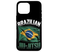 Brazilian Jiu Jitsu Brazil Flag Pride Martial Arts Case for iPhone 16 Pro Max
