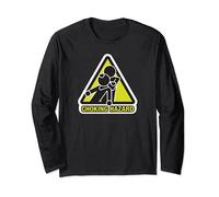 Brazilian Jiu-Jitsu Choking hazard warning BJJ Long Sleeve T-Shirt