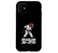 Brazilian Jiu-Jitsu Horse Gi Black Belt Martial Arts Artist Case for iPhone 11