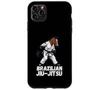 Brazilian Jiu-Jitsu Horse Gi Black Belt Martial Arts Artist Case for iPhone 11 Pro Max