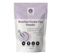 Brazilian Purple Clay Powder 114g / 4oz - Cosmetic Grade Clay for DIY Face Masks, Body Scrubs, Creams, Soaps, and Body Wash |Suitable for All Skin Types By Hebhac Herbals