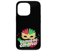 Brazilian Vamos Ao Carnaval Mask Brazil Gift Case for iPhone 13 Pro