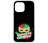 Brazilian Vamos Ao Carnaval Mask Brazil Gift Case for iPhone 13 Pro Max