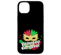 Brazilian Vamos Ao Carnaval Mask Brazil Gift Case for iPhone 14 Plus