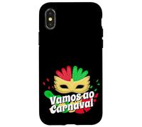 Brazilian Vamos Ao Carnaval Mask Brazil Gift Case for iPhone X/XS