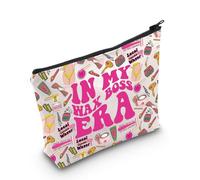Brazilian Wax Tech Gift Esthetician Wax Boss Cosmetic Bag Beautician Gift in My Wax Boss Era Makeup Zipper Pouch (Wax BOSS ERA UK)