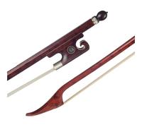 Brazilwood Violin Bows 4/4 3/4 1/2 Full Size Snakewood Violin Bow Double Fish Eye Phoenix Tail Professional Performance(1/4)