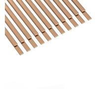 Brazing Rods,15% Silver Welding Rods 20 Sticks - AWS BCuP-5 Solder Copper Flat Brazing Alloys for HVAC, Air Conditioning, Electrical,Refrigerator