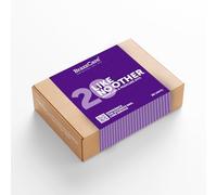 BrazzCare Starter Kit - 20 Professional Manicure and Pedicure Kits | Hygienic and Waterless System | With Emollient Gloves and Socks, Files and Sticks | Ideal for Salons and Beauty Centers
