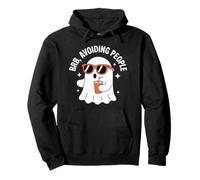 BRB Avoiding People Ghost Expression Pullover Hoodie
