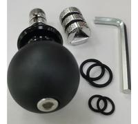 BRCOVAN 1.5'' Ball Mount with Metal Expansion Base for RAM Mounts C Size Double Socket Arm, Fit Motorcycle Fork Stem Hole 12mm to 25.4mm in Diameter, for Boat Marine Electronics Fish Finder Mounts