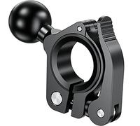 BRCOVAN Aluminum Alloy 1'' Ball Handlebar Mount for Rails 0.5 to 1.26'' in Diameter, Quick Install & Release Handlebar Ball Mount for RAM Mounts 1'' Ball Socket Arm Bike Motorcycle Phone Mount Holder