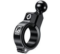 BRCOVAN Aluminum Alloy Mount Base with 0.67'' (17mm) TPU Ball for Handlebar Round Rails Diameter 0.5'' 0.87'' 1'' 1.26''