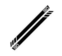 BRDCVGQP 2PCS Car Door Side Stickers, For Volkswagen VW Multivan Transporter T4 T5 BUS California T6 30 Edition Accessories Vinyl Decals