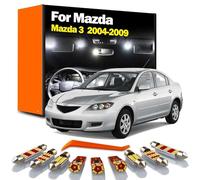 BRDCVGQP 8Pcs LED Interior Light Kit, For 3 2004 2005 2006 2007 2008 2009 Map Reading Dome Trunk Lamp Car Led Bulbs