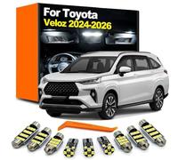 BRDCVGQP 9Pcs LED Bulb Dome Map Reading Trunk Light Kit, For Veloz 2023 2024 2025 2026 Indoor Lamp Car Accessories