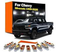 BRDCVGQP LED Interior Light Kit, For Chevrolet Chevy Silverado 1999-2017 2018 2019 2020 Dome Map Trunk Lamp Car Accessories