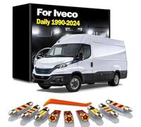BRDCVGQP LED Interior Map Dome Light Kit, For Iveco Daily Bus Box Van 1990-2019 2020 2021 2022 2023 2024 Car Bulbs