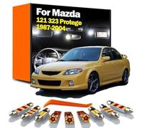 BRDCVGQP LED Interior Map Dome Light Kit, For Mazda 121 323 Protege 1987-1999 2000 2001 2002 2003 2004 Car Led Bulbs
