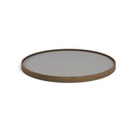 Brdr. Krüger Bølling Tray Ø60 Smoked Oak with Top in Gray/Dark Gray