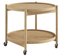 Brdr. Krüger - Bølling Tray Table Ø60 cm, Oiled Oak - Oiled Oak