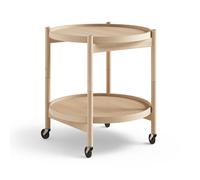 Brdr. Krüger Bølling Tray Table model 50 Oiled beech, oiled beech stand