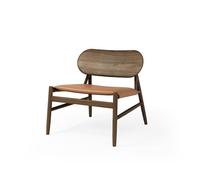 Brdr. Krüger Ferdinand Armchair Smoked Oak/Brandy Leather