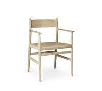 Brdr. Krüger Heritage Dining Chair With Armrests and Solid Oak Back