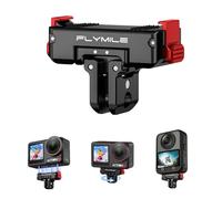 BRDRC 360° Rotatable Magnetic Quick Release Mount for DJI Action 6/Osmo Nano/360/Action 5 Pro/4/3, Aluminum Adapter with 1/4 Inch Screw for Tripod Accessories（ for Osmo 360/Action 5 Pro/4/3）