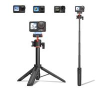 BRDRC Action 5 Pro Tripod Accessories, 21” Extension Rod Mini Table Desk Selfie Stick Portable Handle Grip Quick Release Stand with Cold Shoe for DJI Osmo Action 5 Pro 4 3 Camera