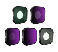 BRDRC Lens Filter Set for GoPro Hero 11 10 9 ND32 ND16 ND8 CPL UV Neutral Density Optical Glass Action Camera Accessories (Color : UV CPL ND8 ND16 ND32)