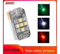 BRDRC Light Strobe for DJI Avata 2 Drone Light LED Bike Aircraft Night Flying Lamp Flash Mini Flashing Warning Signal Light 2 PCS