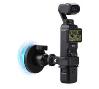 BRDRC Magnetic Camera Mount for DJI Osmo Pocket 3 Action 5 Pro Insta 360 Action Camera,with 360° Rotation Ball Head Super Strong Magnetic Stand for GoPro 13/12/11/10/9 Car Mount
