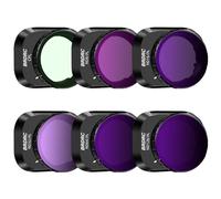 BRDRC Mini 4 Pro Filters Set Accessories, 6 Pack CPL, ND8/PL, ND16/PL, ND32/PL, ND64/PL, ND128/PL Neutral Density Filter Compatible with DJI Mini 4 Pro Drone Lens Accessory(Aluminum Alloy Frame)