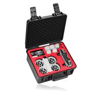 BRDRC Neo Case, Waterproof Carrying Hard Case Shoulder Strap for DJI Neo Fly More Combo Accessories, with RC-N3 Remote Controller Battery Charging Hub and Other