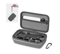 BRDRC Osmo Mobile 7P 8 Case, PU Leather Portable Storage OM 7P Case Travel Carrying Bag for DJI OM 7/7P/8 Gimbal Stabilizer for DJI Mic Mini Accessories