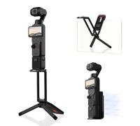 BRDRC Pocket 3 4 Magnetic Tripod Mount for Xtra Muse, Foldable Selfie Stick with Mantis Hook Stand 1/4 Mount for Arca-Swiss Quick-Release for DJI OSMO Pocket 3 4 Creator Combo/Xtra Muse Accessories