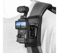 BRDRC Pocket 3 Backpack Mount, Bag Belt Shoulder Strap Mount Chest Holder with Expansion Adapter for DJI Osmo Pocket 3 Creator Combo Accessories