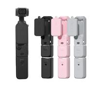 BRDRC Pocket 3 Silicone Cover, Protective Case Lens Protector Scratch-Resistant Sleeve Skin Compatible with DJI OSMO Pocket 3 Creator Combo Accessories(Black)