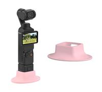 BRDRC Pocket 3 Stand Base Mount, Desktop Support Bracket Stable Non-Slip Support Expansion Adapter for DJI Osmo Pocket 3 Creator Combo Handle Accessories (Pink)
