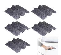 BRDTKUGV 5 Pcs Nano Sparkle Cloth, Car Scratch Remover Cloth, Multi Purpose Nano Magic, for Cars, Motorcycles, Boats, Glass, Metal and Other Materials