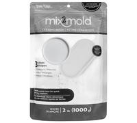 Brea Reese: Mix2Mold Ceramic Resin - White Powder 2lb Bag - 1000g, Non-Toxic, Smooth Matte Finish, No Heat Or Kiln, Just Add Water, Cures in 60 Min
