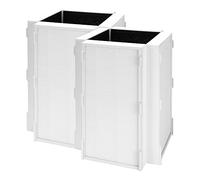 Breabetter 2-Pack CAP-1000 True HEPA Replacement Filter Compatible with Cuisinart CAP-1000FPK Air Purifier, 3-in-1 Filtration