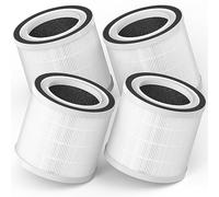 Breabetter 4-Pack BREEVA A1 True HEPA Replacement Filter Compatible with T ir Purifier BREEVA A1/A1W, Part # Breeva A1F