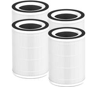 Breabetter 4-Pack True HEPA Replacement Filter - Compatible with Afloia Purifier KILO, MIRO, and MORENTO - 360 3-Stage Filtration