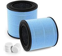 Breabetter AP0601 True HEPA Replacement Filter Compatible with AIRTOK AP0601 Purifier, Part # AP0601-RF, 4-Stage H13 True HEPA Filters(2-Pack)
