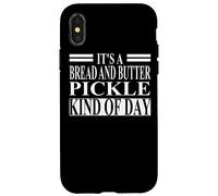 Bread And Butter Pickle Apparel - Funny Cute Pickles Design Case for iPhone X/XS