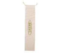 Bread Bag, Linen Bun Bags for Homemade Container, Unbleached & Reusable Loaf & B-aguette Storage, Natural Large Storage for Artisan Roll
