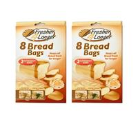 Bread Bags Keeps Bread Fresher for Longer | Bread Storage Bags in 2 Different Sizes | Ideal for Home & Kitchen -Pack of 16
