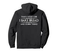 Bread Baker | I Bake Bread and I Know Things Funny Baking Pullover Hoodie